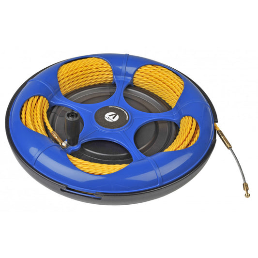 Polyester rod 3/16" 100 ft, spooled on ABS case